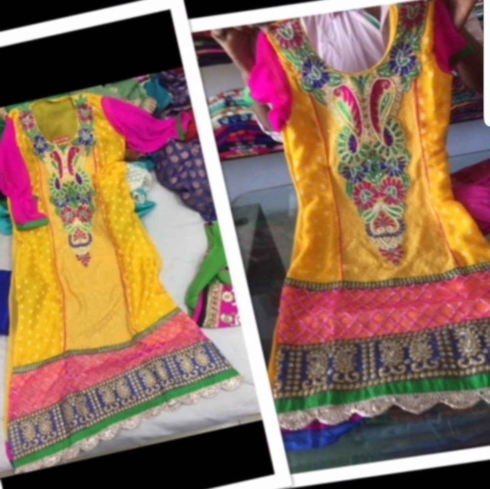 Indian salwar kameez punjabi desi suit dre…